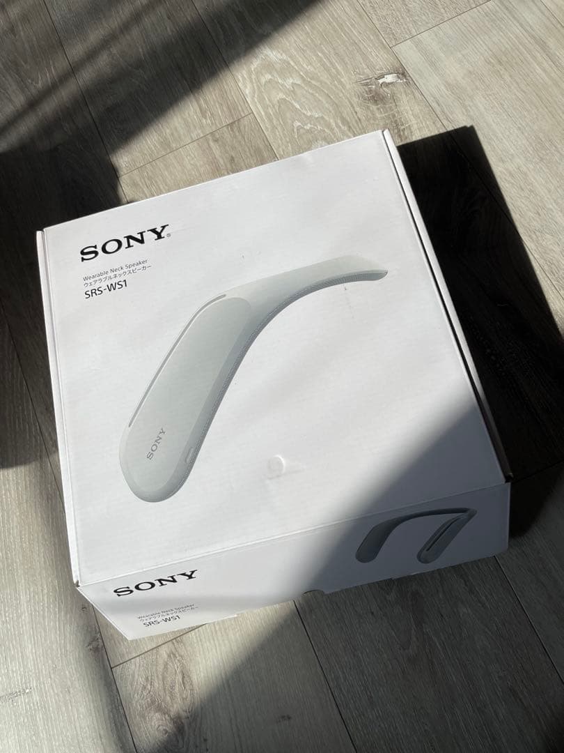 SONY SRS-WS1 ウェラブルネックスピーカー　美品