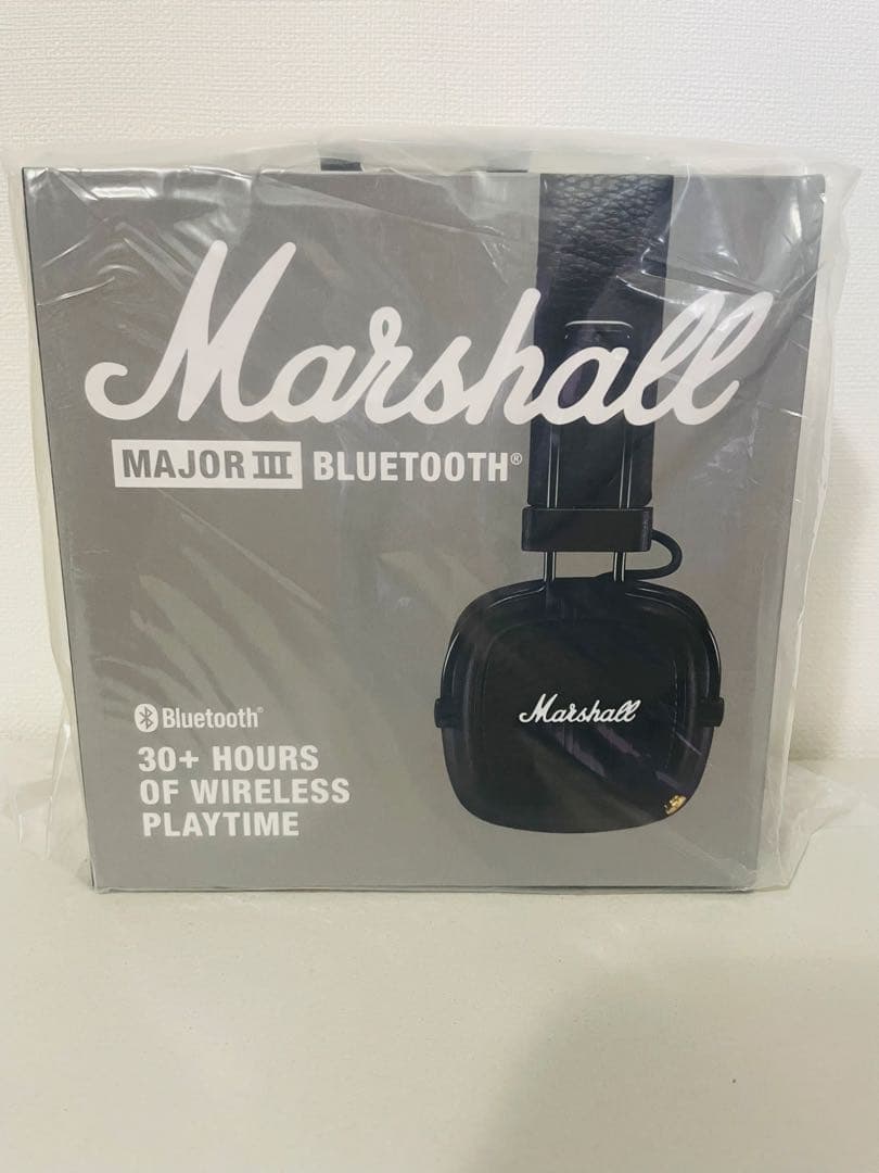 正規品 マーシャル ヘッドホン ブラック MAJOR III メジャー ①