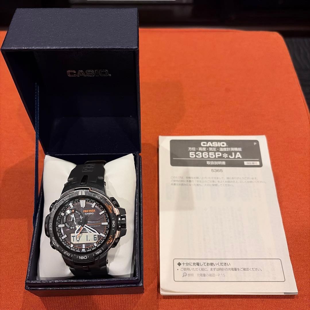 c*o様 CASIO PROTREK PRW-6000Y-1JF