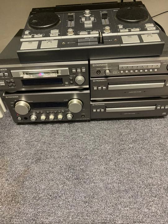 Pioneer CD-J コンポセット　スピーカー付