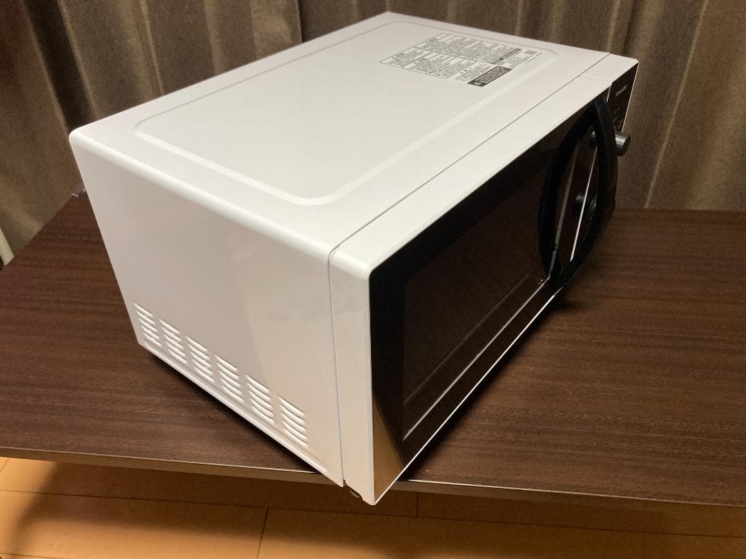 東芝 単機能レンジ ER-M17Y ホワイト 17Lフラット ヘルツフリー