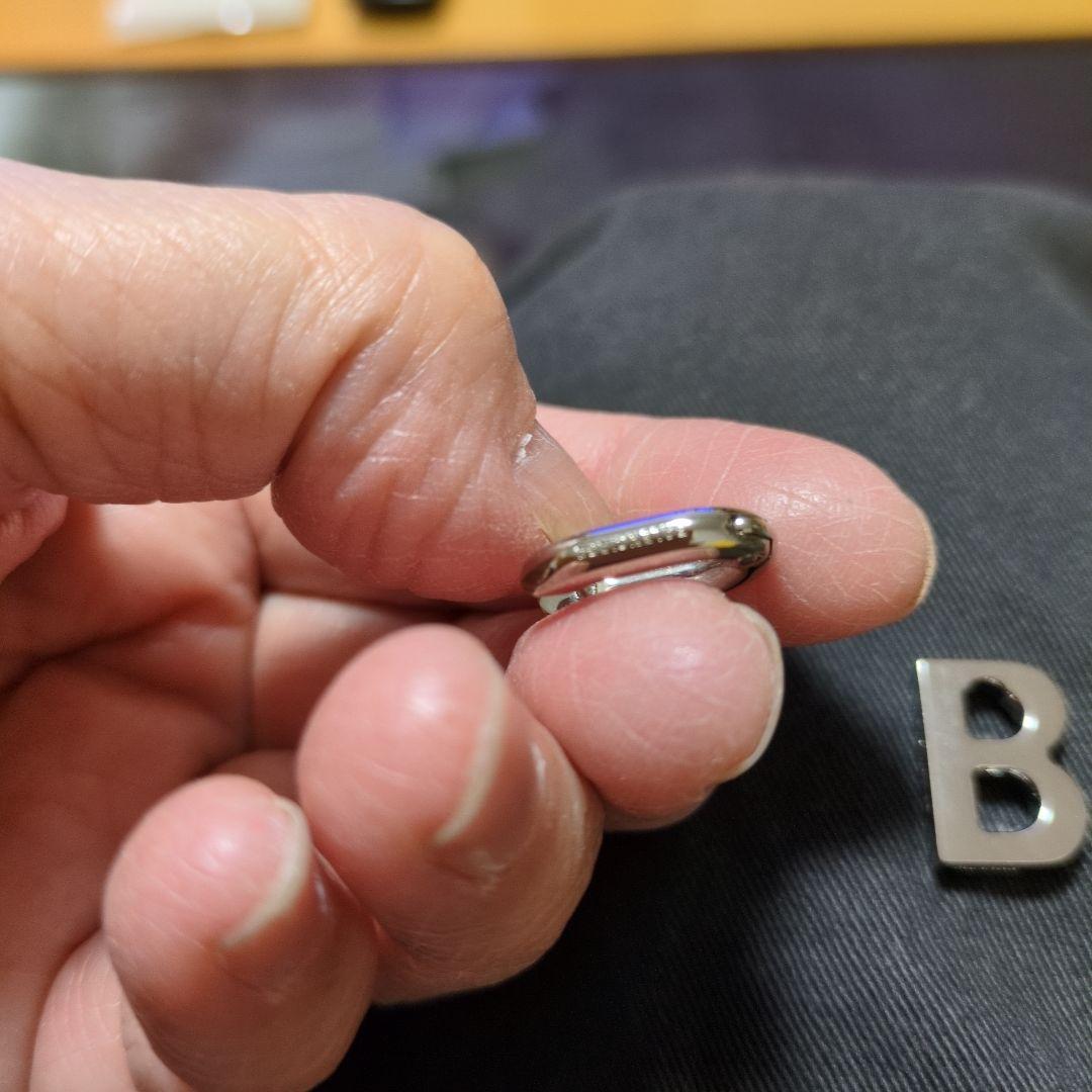 BALENCIAGA Bロゴ ピアス(両耳用)