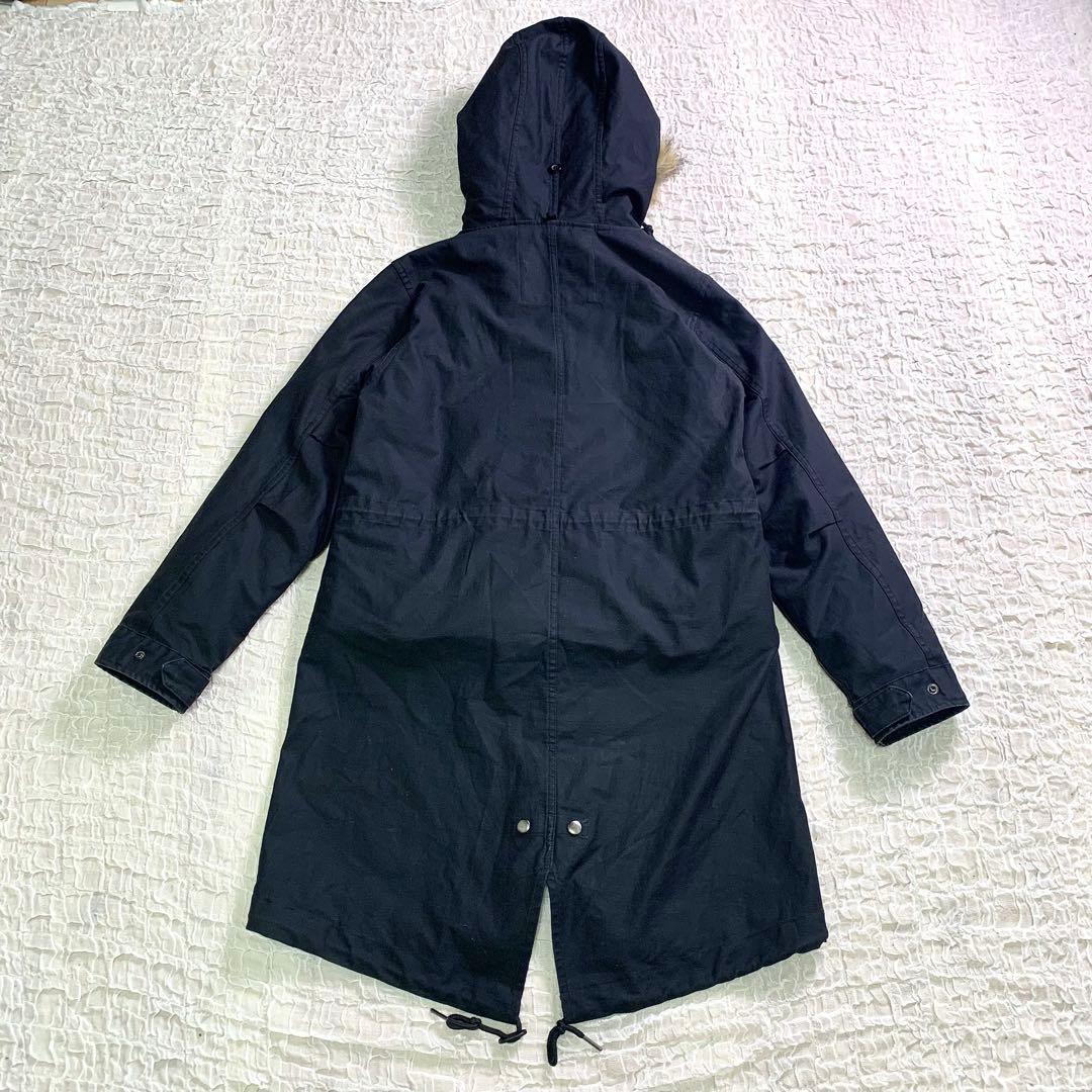 FREDPERRY ロング　モッズコート フィッシュテール 中綿ライナー付き