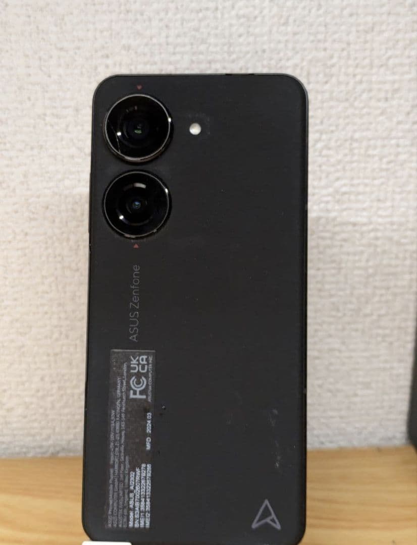 asus zenfone10 ブラック 128GB