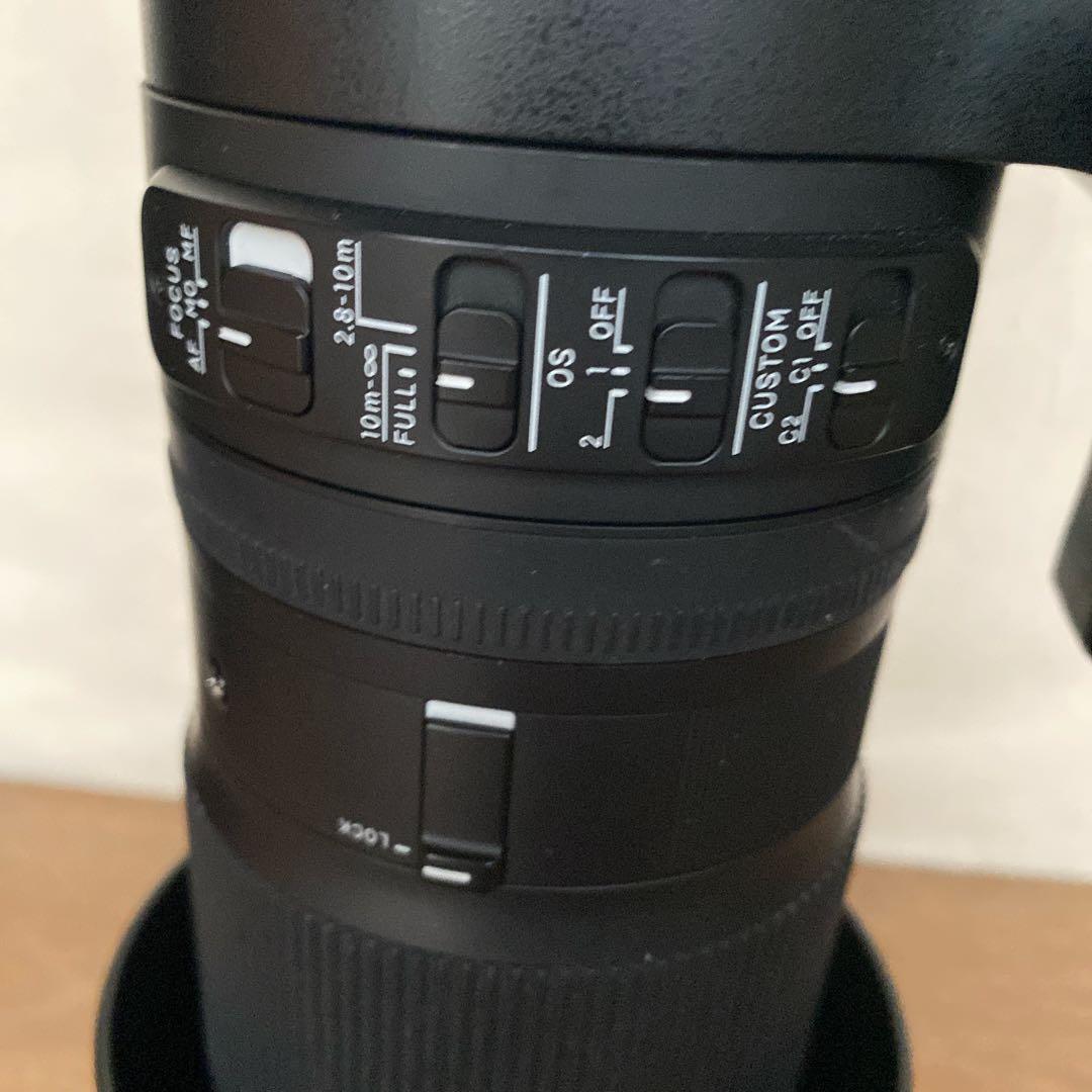 SIGMA 150-600 f5-6.3 DG.OS HSM キヤノン テレコン