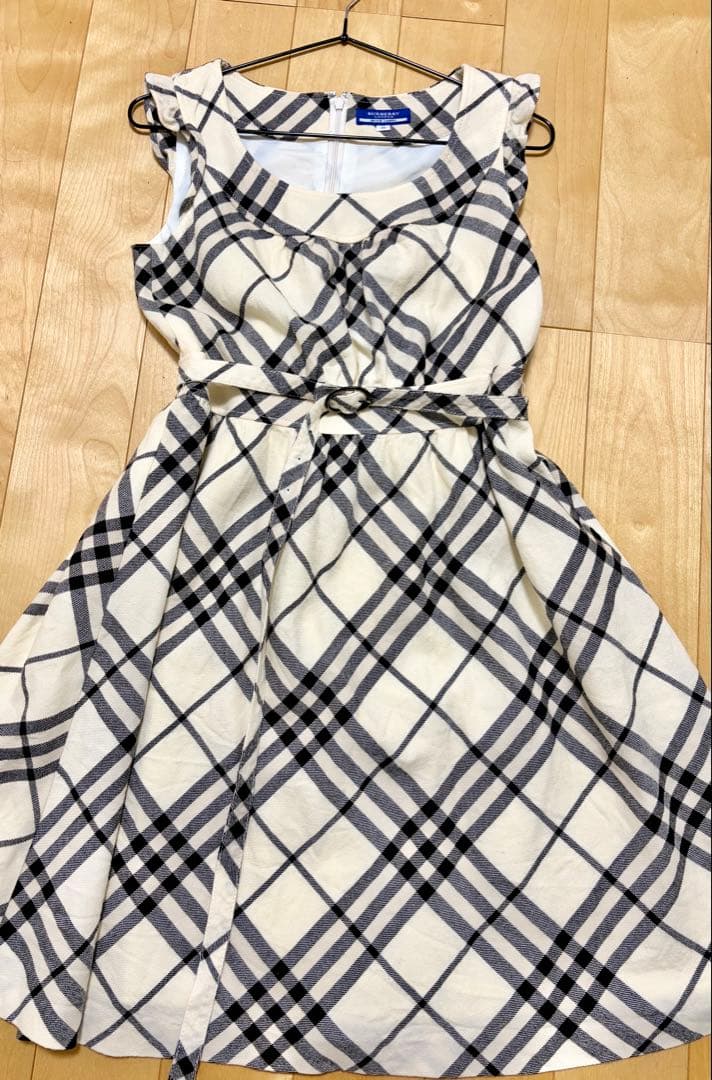 BURBERRY BLUE LABEL チェック柄ミニワンピース 38