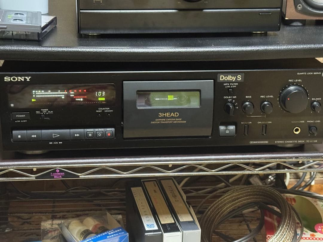 SONY TC-K710S動作品