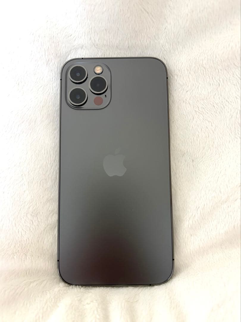 【美品】Apple iphone12pro 128GB グラファイト アイフォン