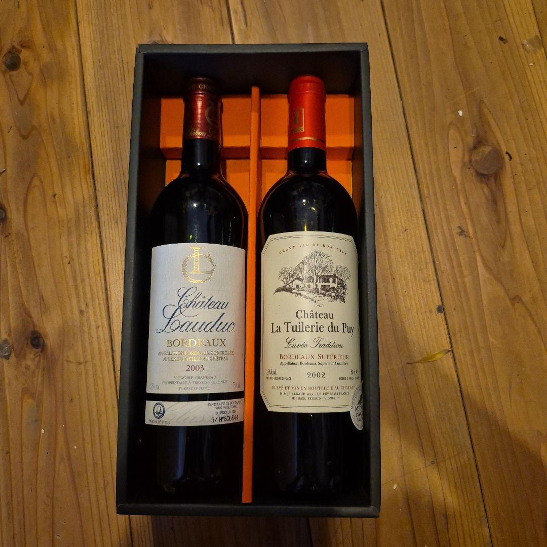 Château Lauduc 2003 & La Tuilerie du Puy