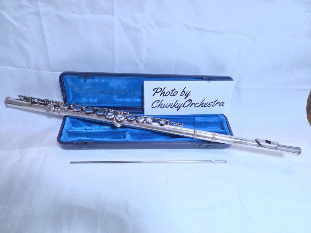 YAMAHA YFL-211S フルート 銀メッキ 動作良好 #2386