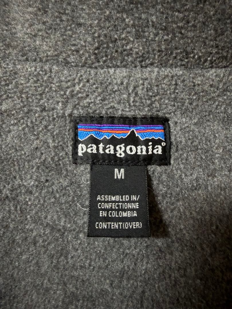 ’98 パタゴニア シェルドシンチラベスト 28501 ナイロン×フリースベスト