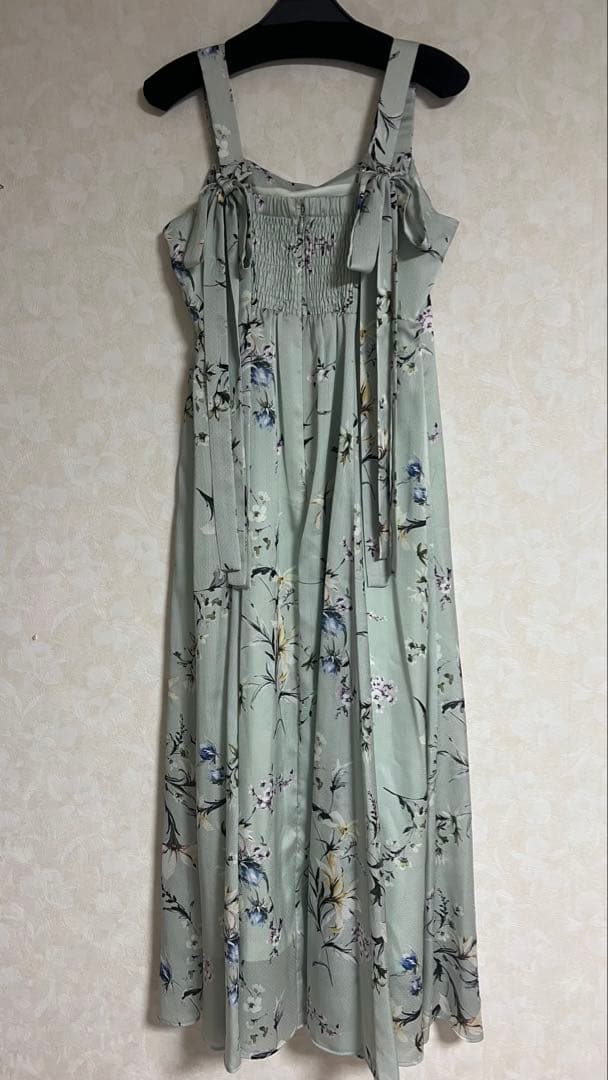 【frayid】リボンディテールフローラルワンピース