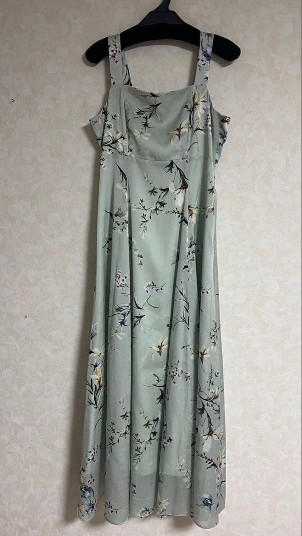 【frayid】リボンディテールフローラルワンピース