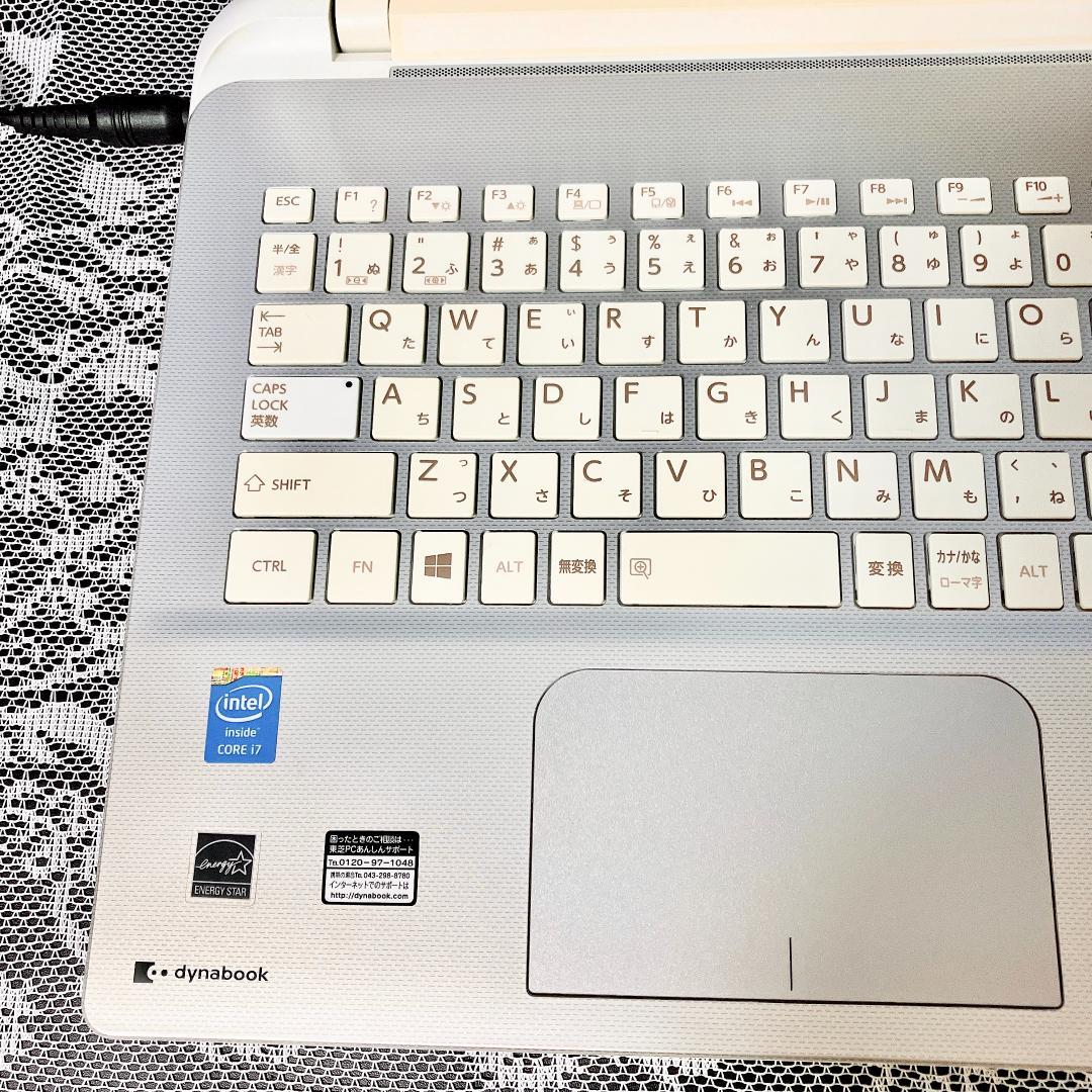 東芝ノートパソコン Win11 Core-i7 SSD カメラ付き❣️薄型軽量✨