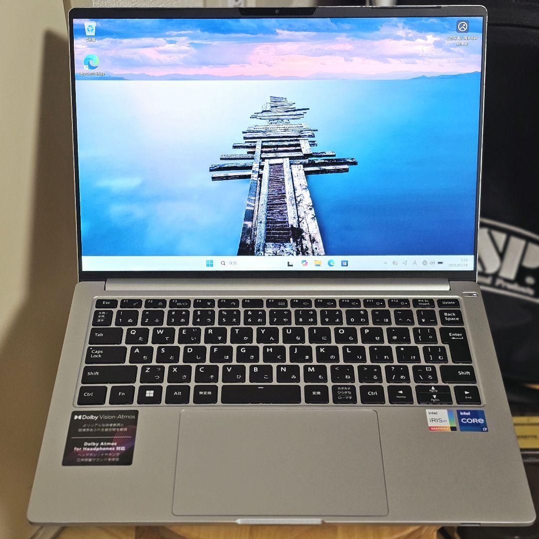 DAIV ノートPC【i7-1260P/32GB/512GB/Win11】