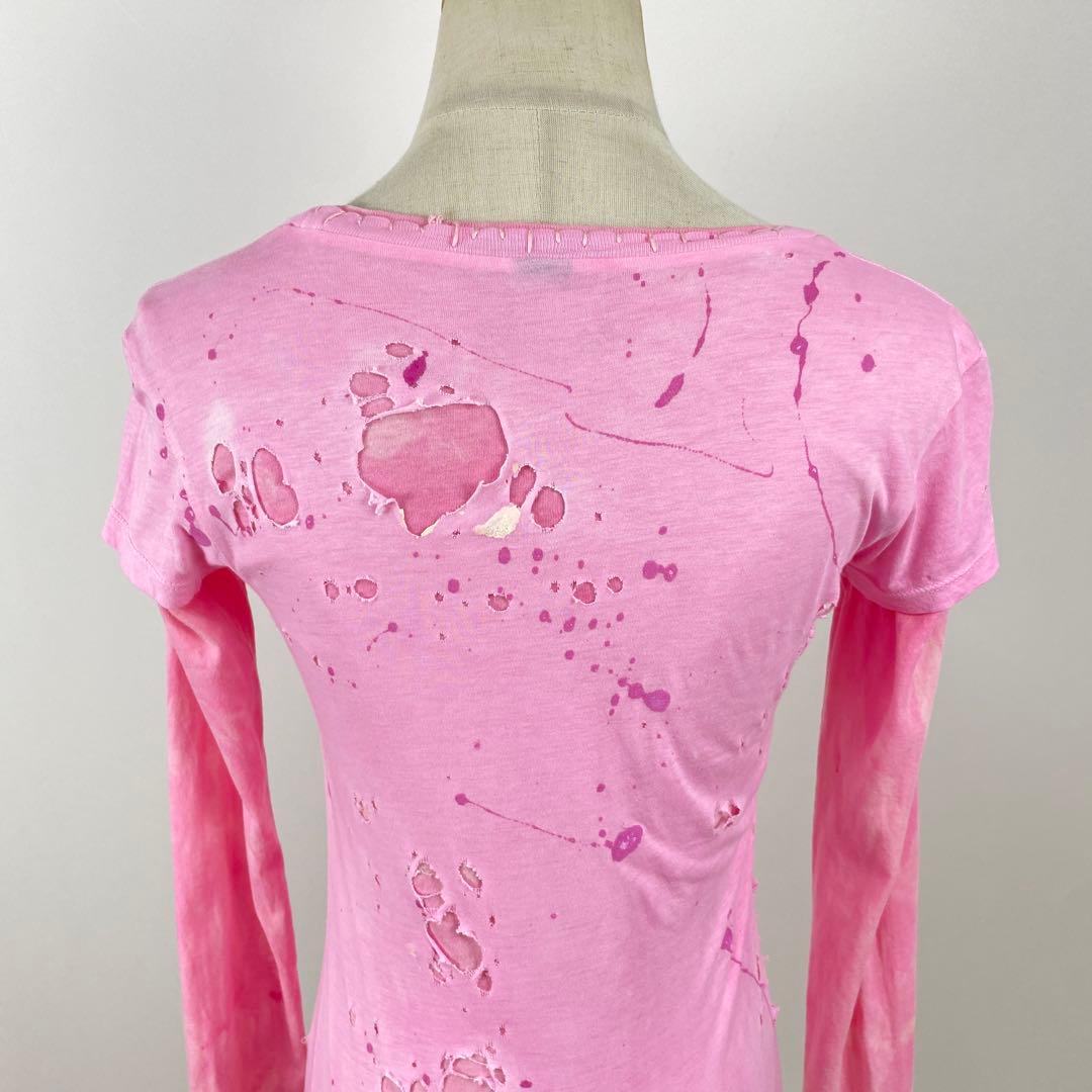 y2k USA製 ICONIC COUTURE トップス チュニック カットソー