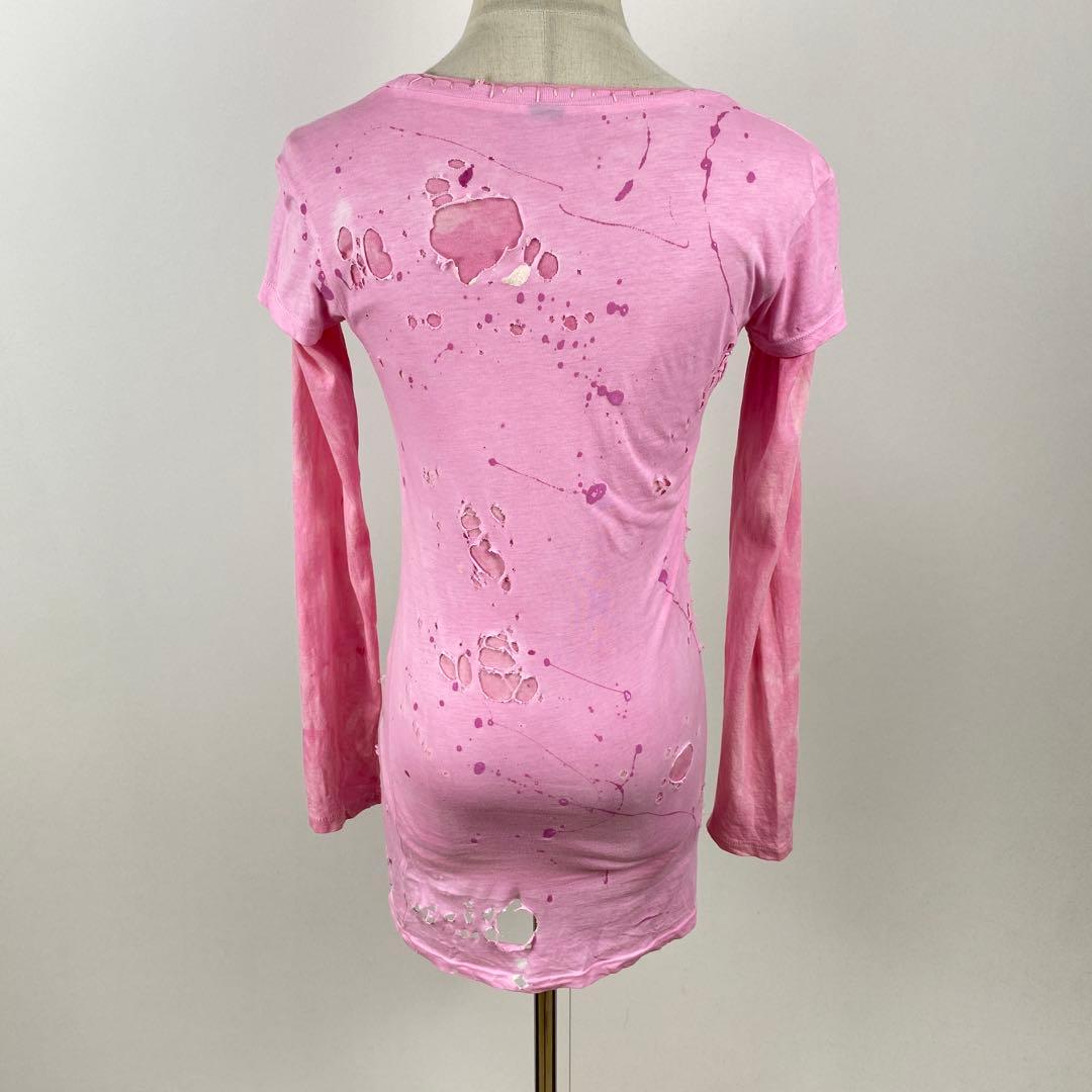 y2k USA製 ICONIC COUTURE トップス チュニック カットソー