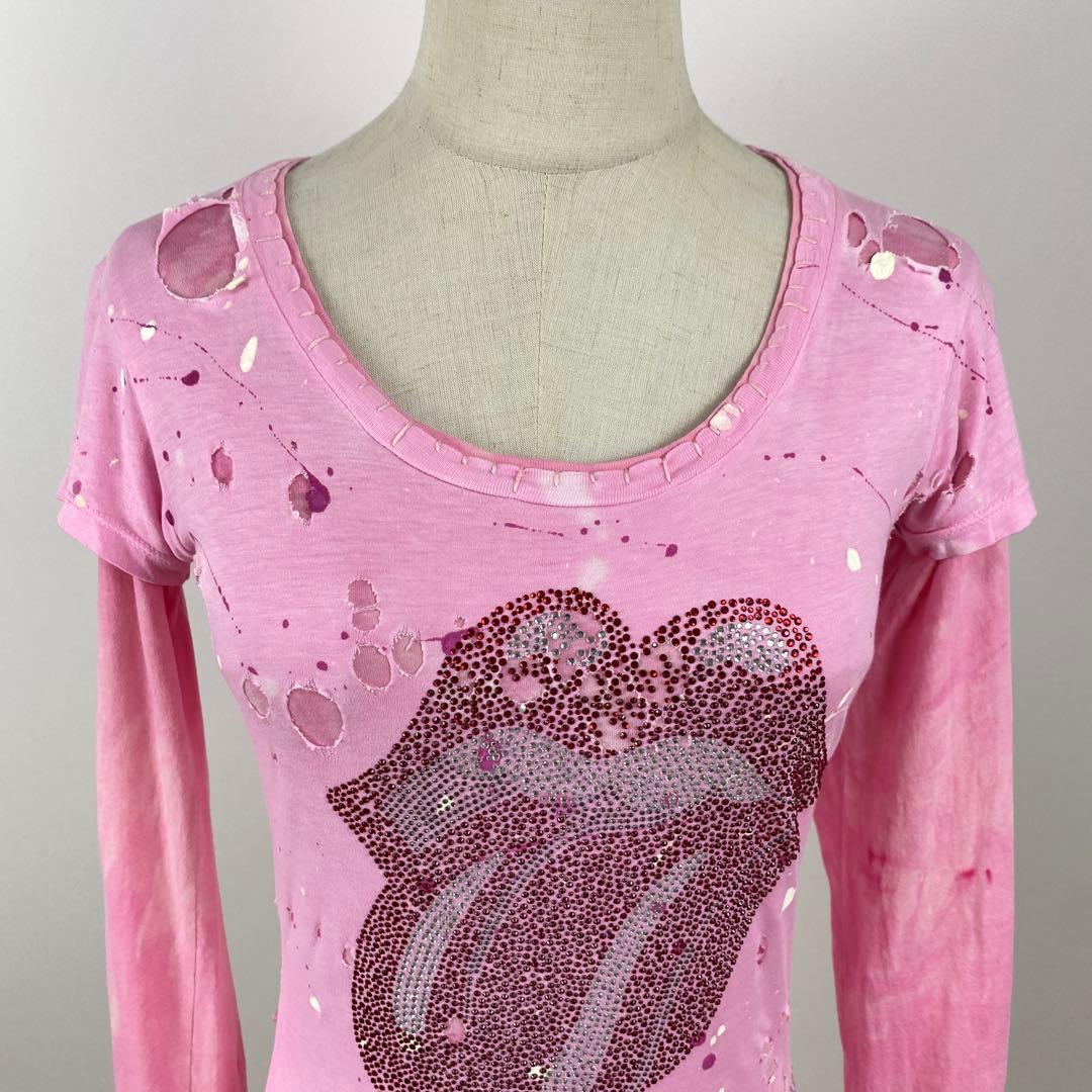 y2k USA製 ICONIC COUTURE トップス チュニック カットソー