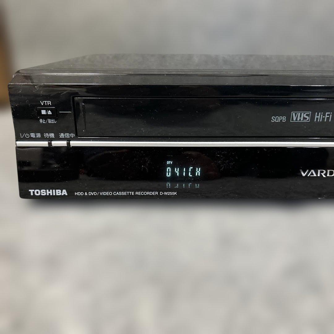 【HDD/DVD/VHS搭載】TOSHIBA D-W255K