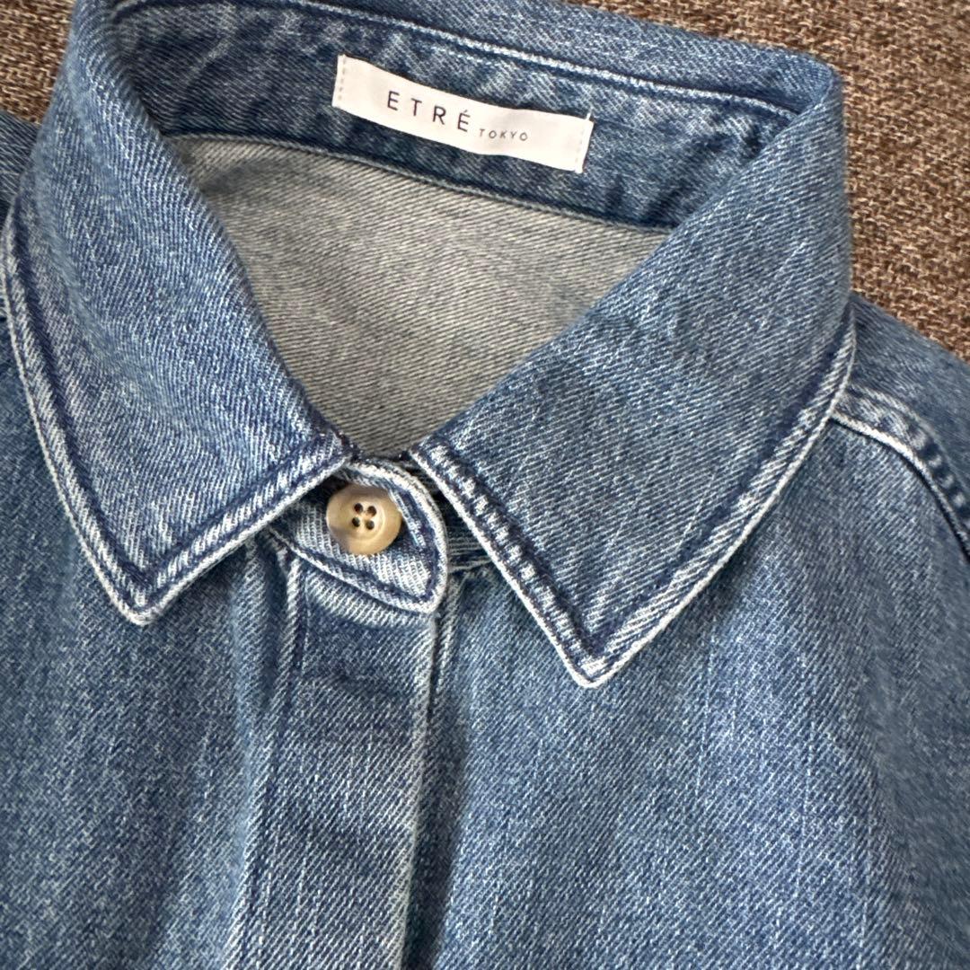 EDWIN×ETRE TOKYOデニムシャツジャケット