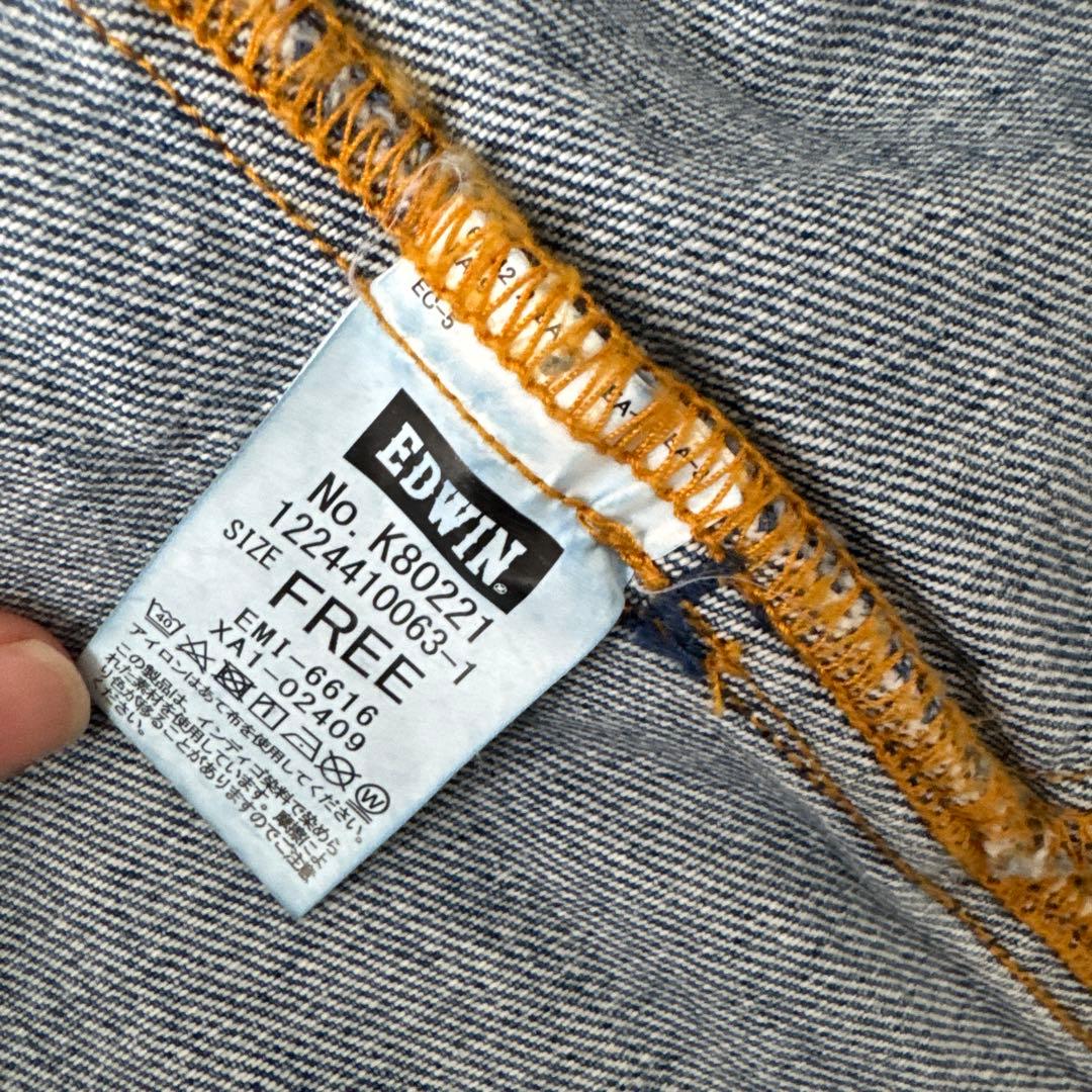 EDWIN×ETRE TOKYOデニムシャツジャケット