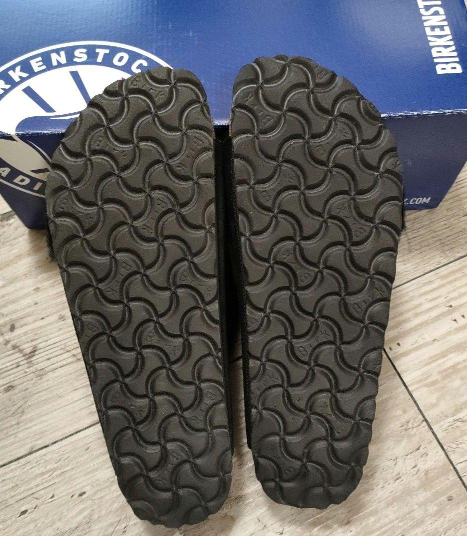 ビルケンシュトック アリゾナファーサンダル ブラック37