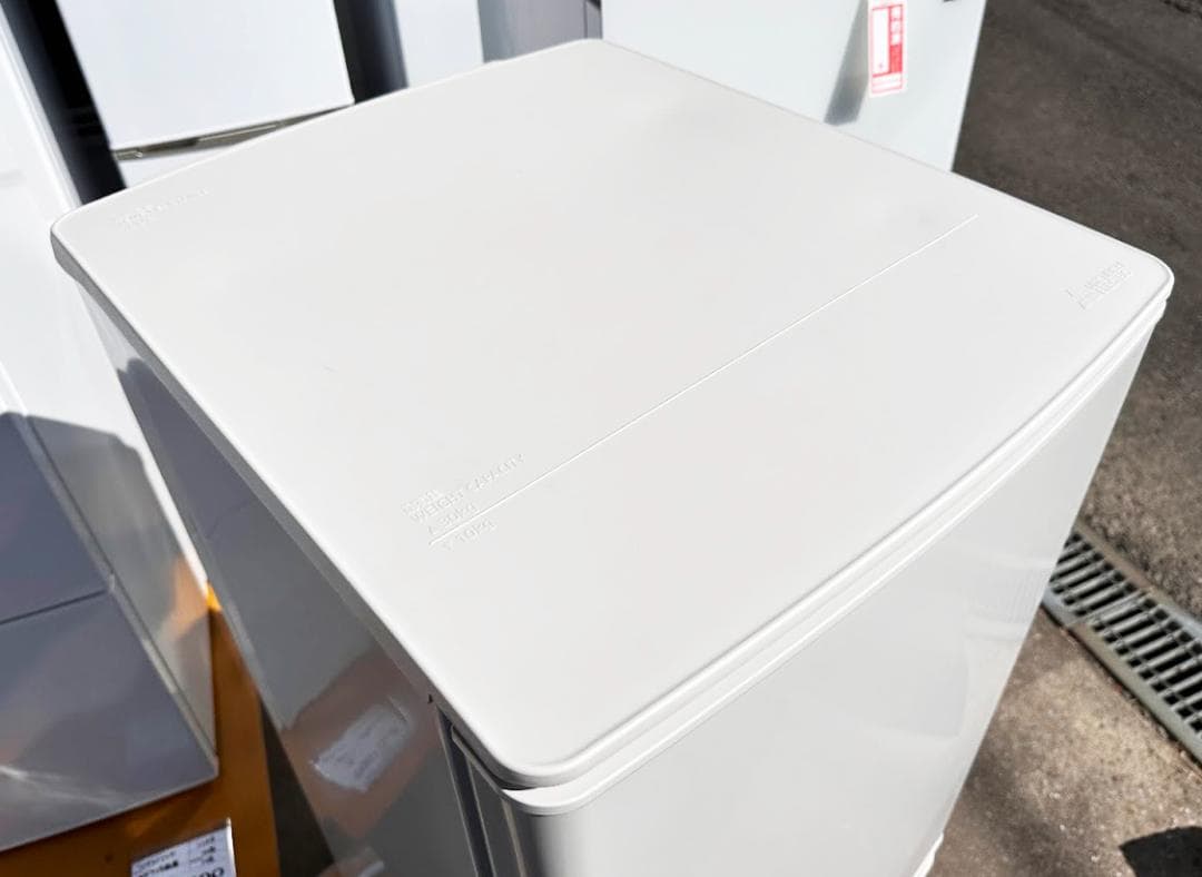 三菱 146L 2ドア冷凍冷蔵庫 右開き 2022年製 MR-P15H-W