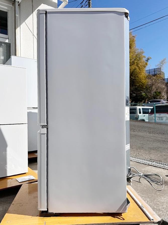 三菱 146L 2ドア冷凍冷蔵庫 右開き 2022年製 MR-P15H-W