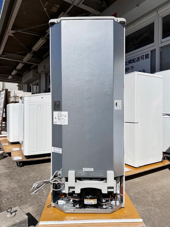 三菱 146L 2ドア冷凍冷蔵庫 右開き 2022年製 MR-P15H-W