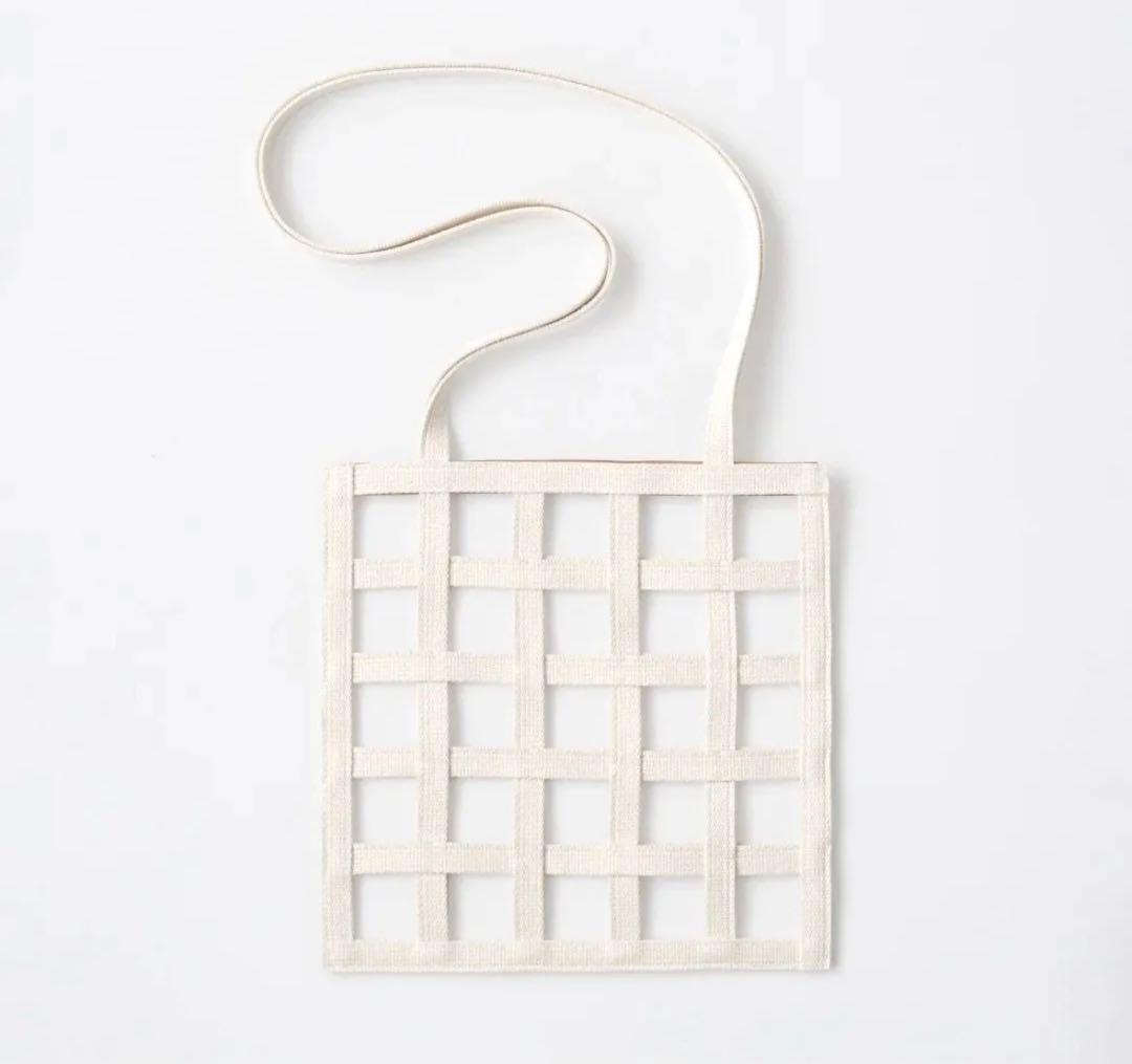 Kazumi Takigawa GRID TOTE S トートバッグ　カゴバッグ