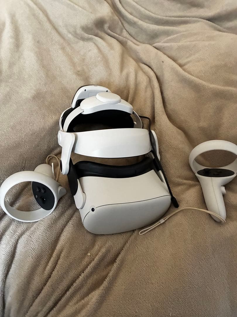  Quest2 VR コントローラー＋バッテリーストラップ付き