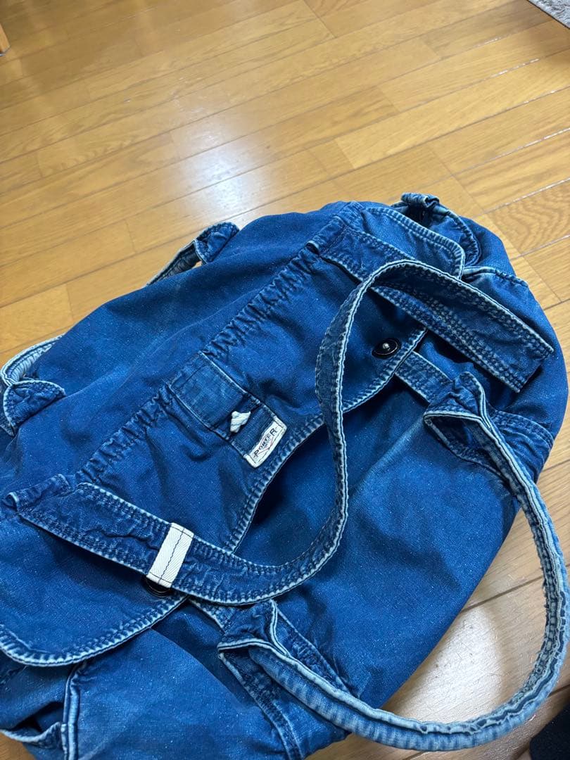 [スペシャル]初期 PORTER 吉田カバン デニムボストンバッグ 藍染