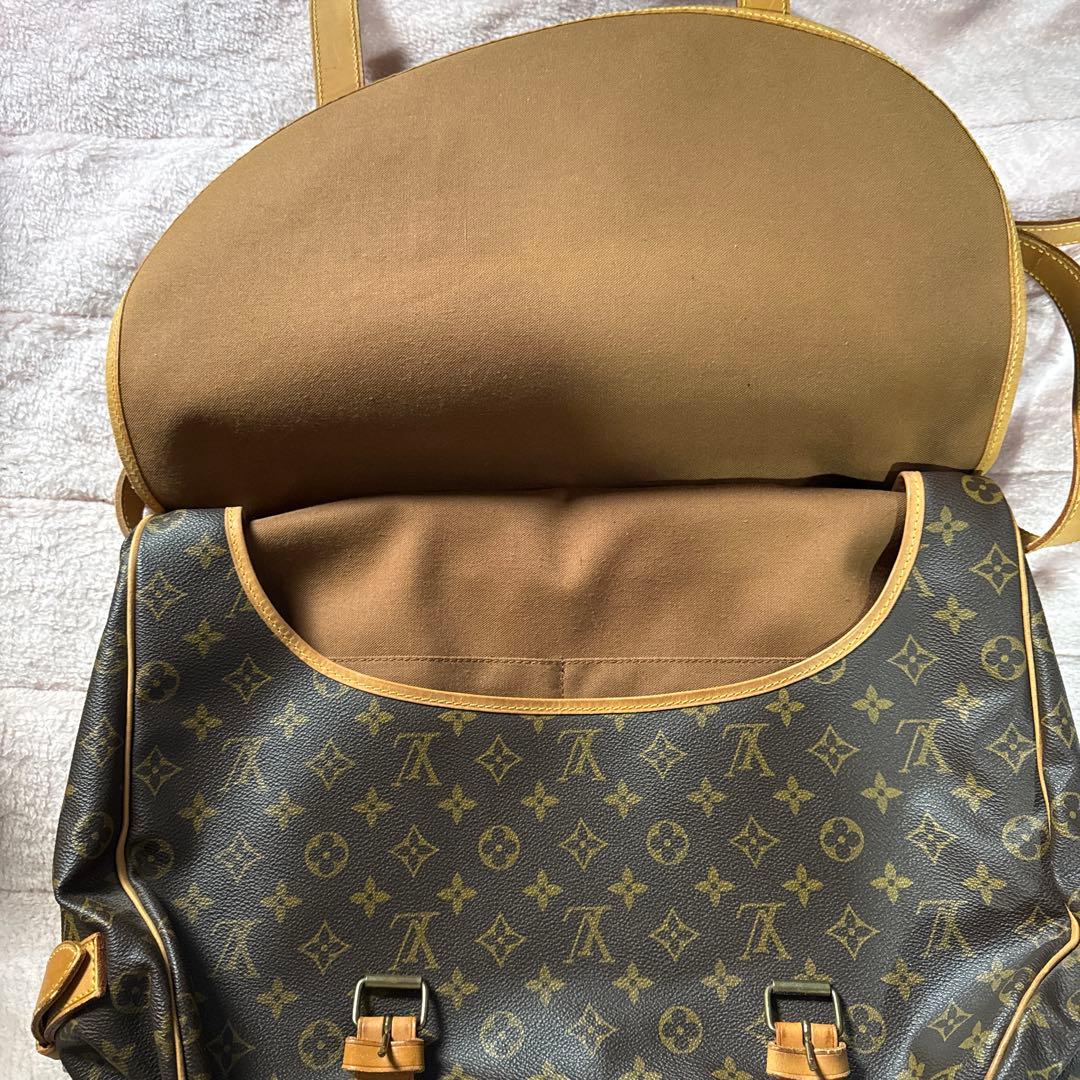 ルイ・ヴィトン　ショルダーバッグ ソミュール43 モノグラムキャンバス