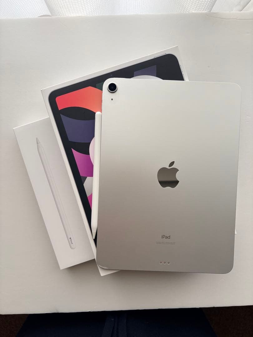 iPad Air (第4世代) シルバー + Apple Pencil