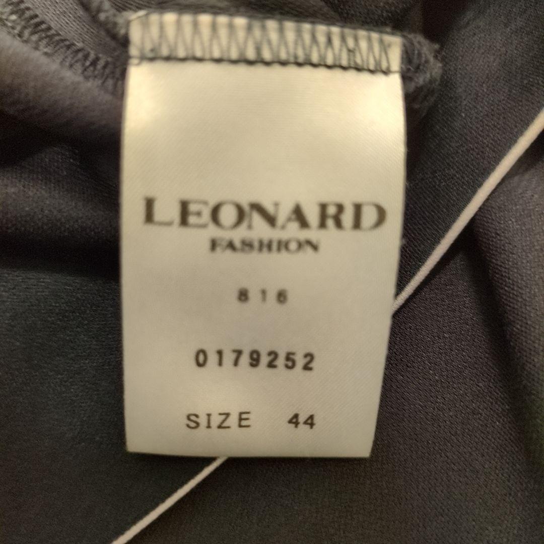 LEONARD 黒の長袖チュニック