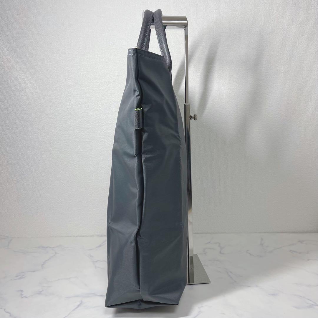 【未使用】ロンシャン ル プリアージュ グリーン ショッピングバック Mサイズ