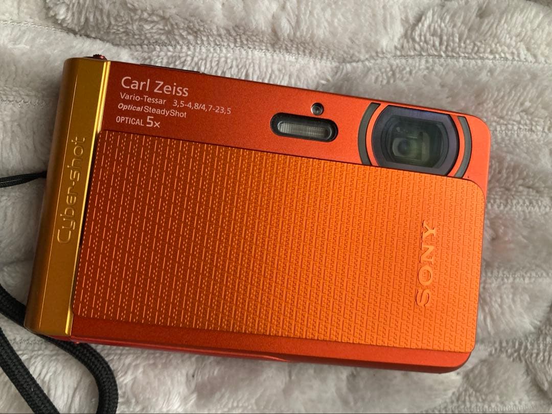 SONY デジタルカメラ　サイバーショット　DSC-TX30 オレンジ