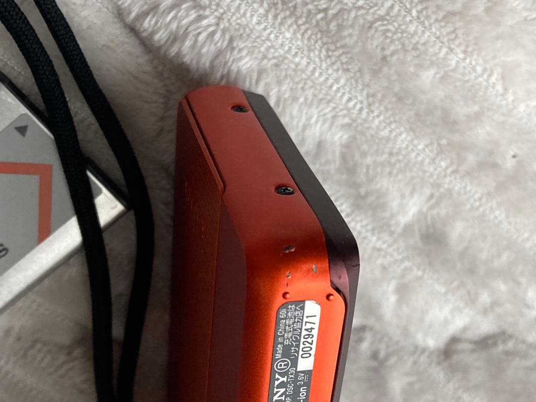 SONY デジタルカメラ　サイバーショット　DSC-TX30 オレンジ