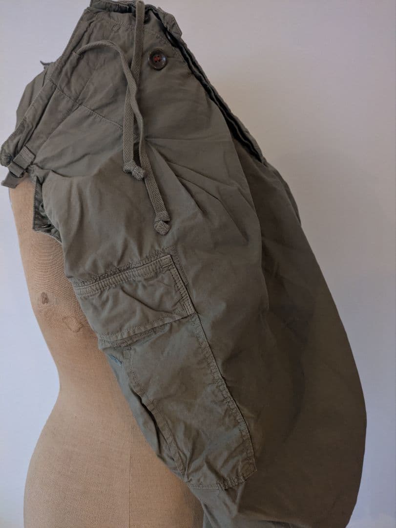 キャピタル　KAPITAL カーゴパンツ　オーバーパンツ ワイド　ARMY