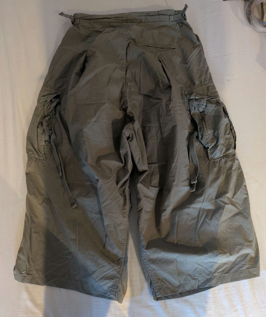 キャピタル　KAPITAL カーゴパンツ　オーバーパンツ ワイド　ARMY