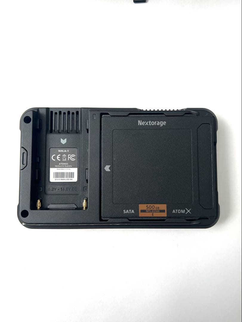 ATOMOS NINJA V SSD500GB/専用ケージ カメラ外部モニター