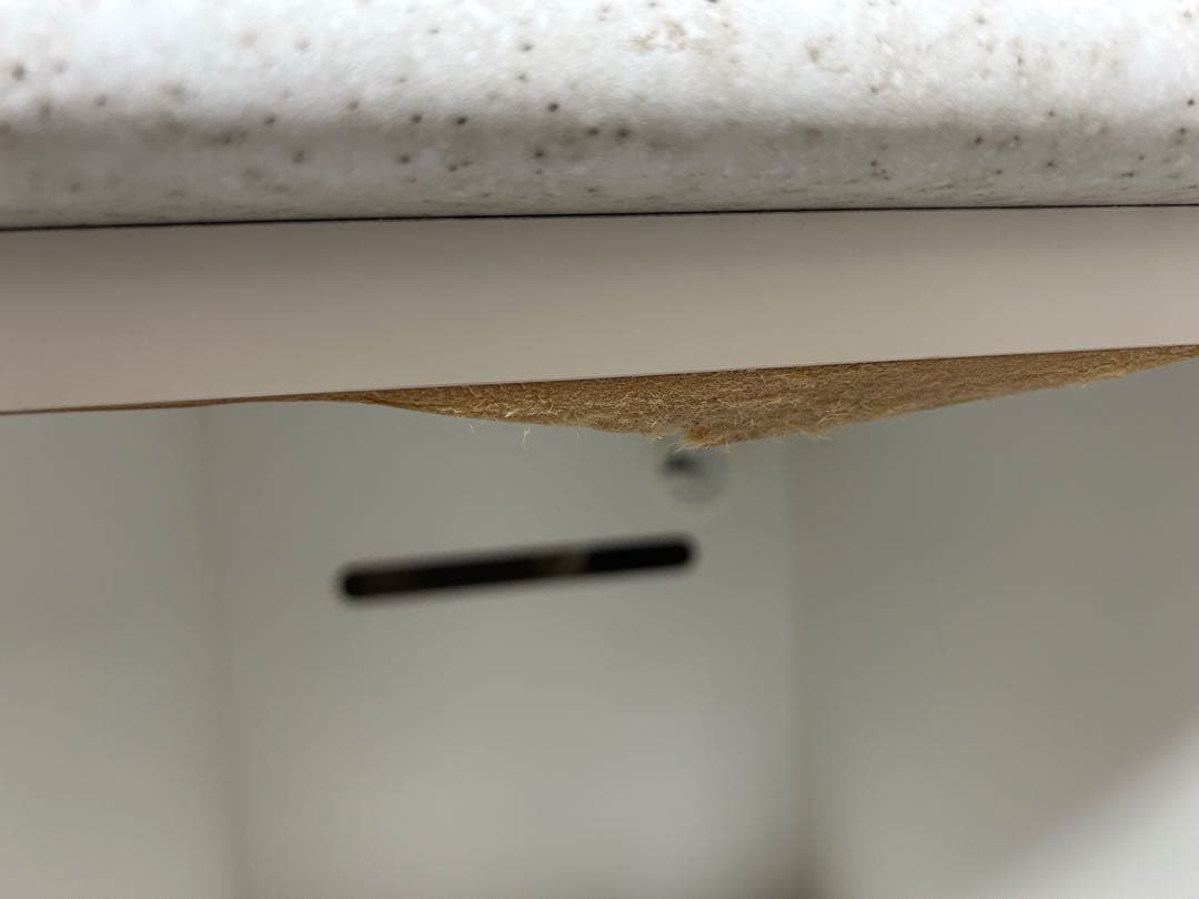 キッチンカウンター ホワイト シルバー