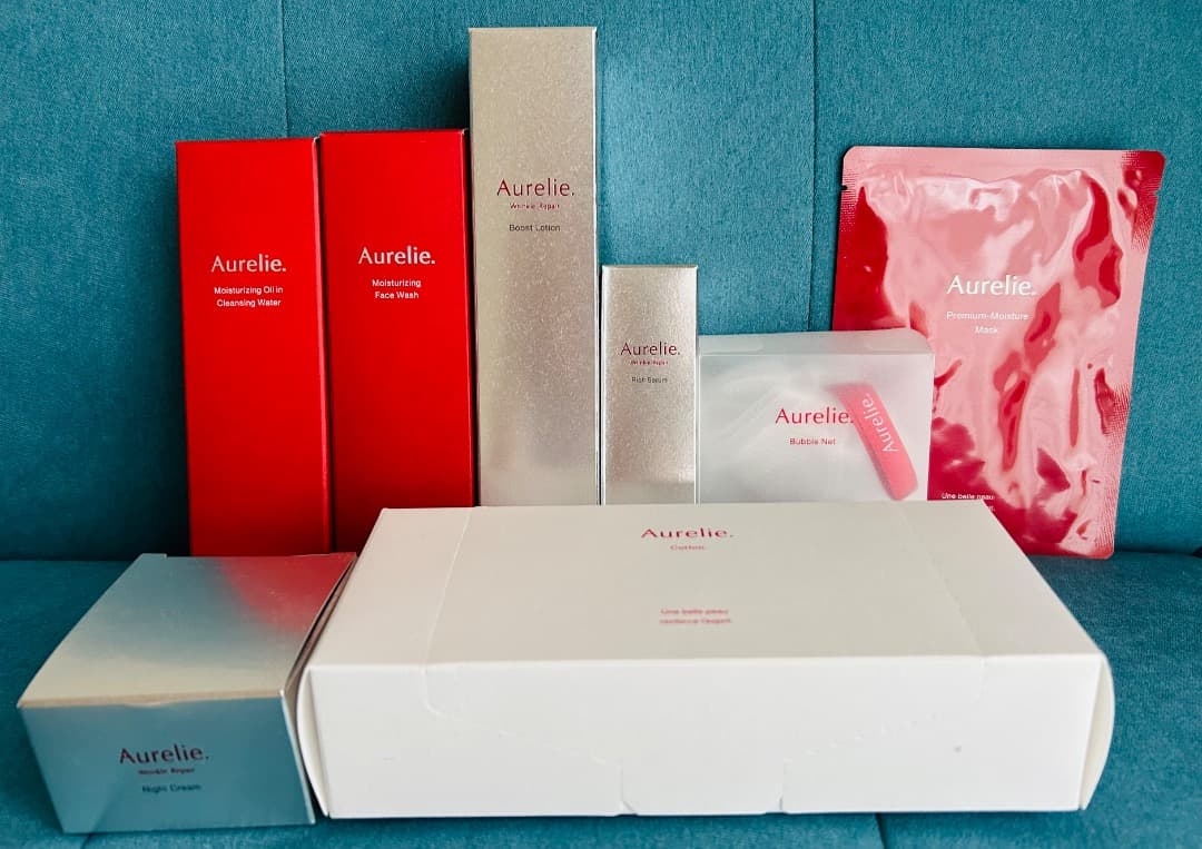 Aurelie.プレミアムエイジング集中ケアコース セット5点セット+おまけ付き