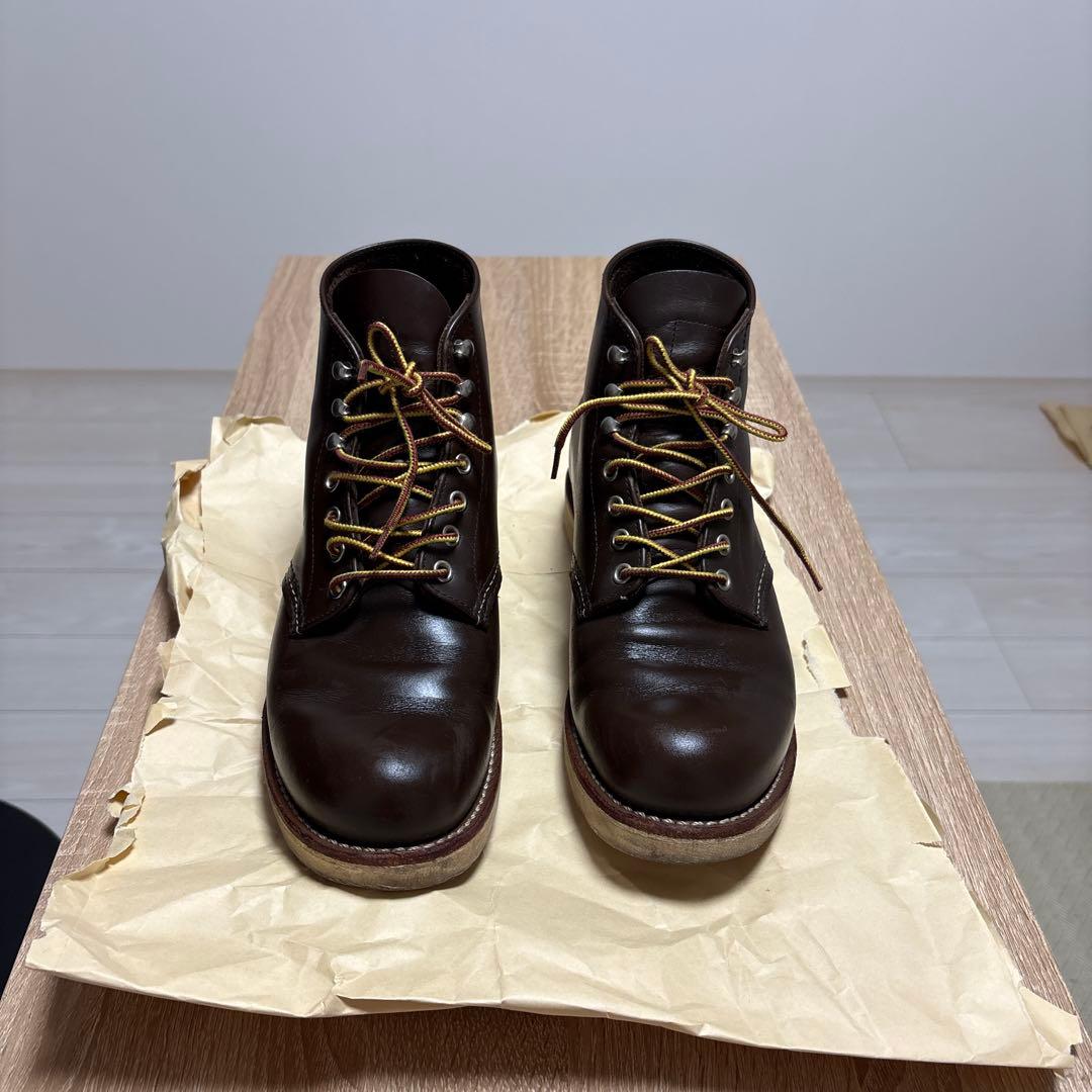 値下げ美品Red Wing 8132 ブラウン ワークブーツ 8.5
