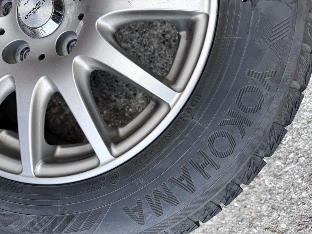 S*・様 ヨコハマアイスガード　スタッドレス　15インチ　タイヤホイールセット