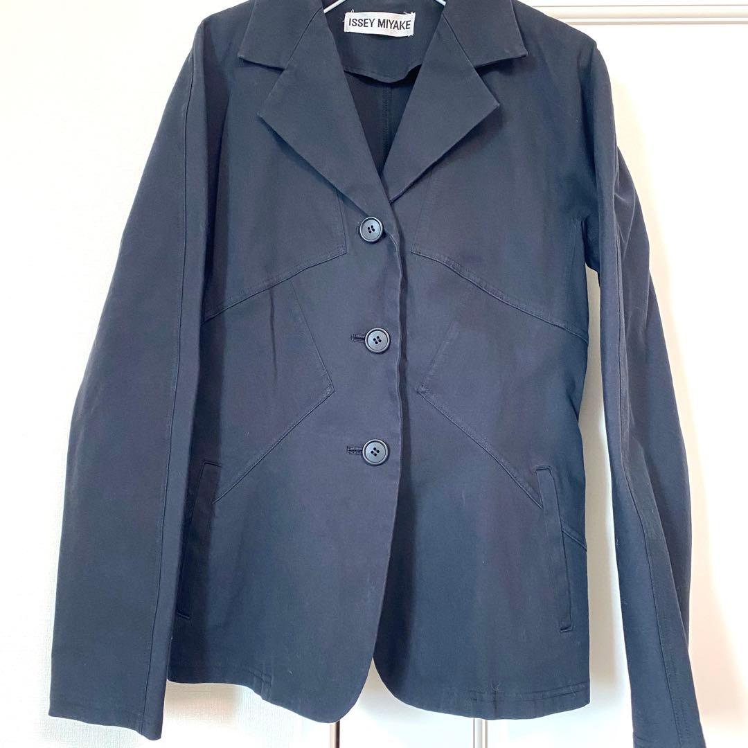 ISSEY MIYAKE ネイビー　テーラードジャケット サイズ2