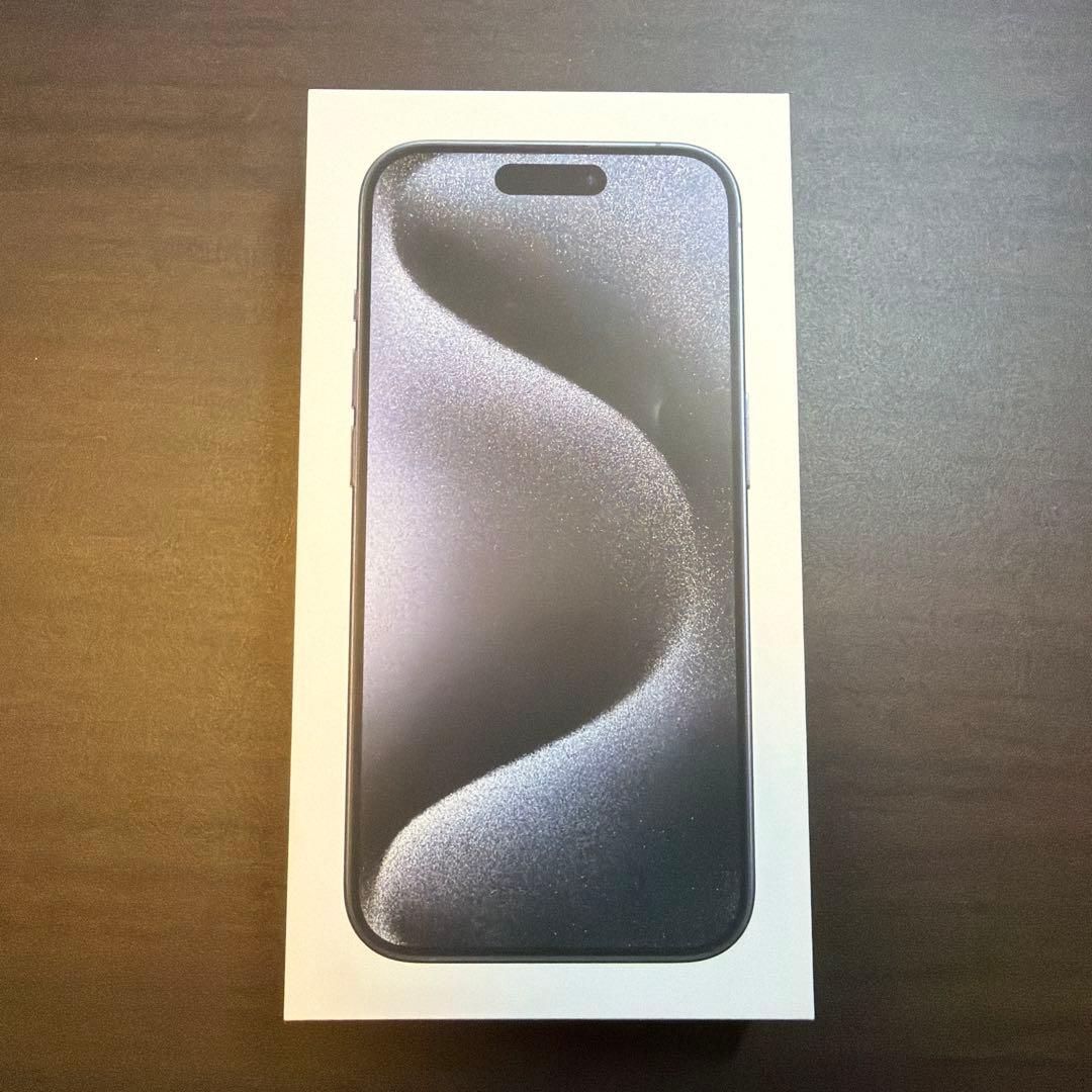 スマートフォン本体 Apple iPhone 15 Pro 128GB Blue Titanium