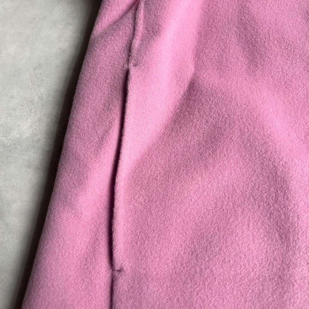 ルルウィルビー 24AW シャルムビーバーリバーミドルコート マフラー ベルト