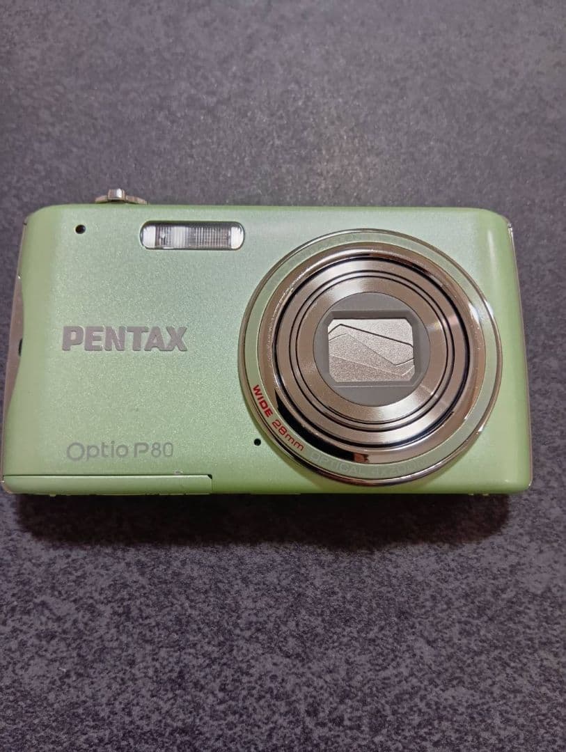 PENTAX コンパクトデジタルカメラ Optio P80 グリーン