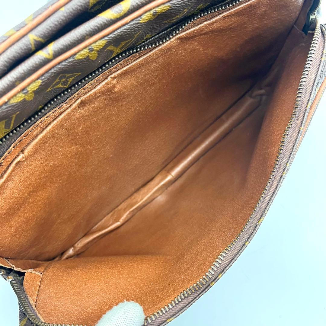 ルイヴィトン ヴィンテージ 前期ナイル モノグラム ショルダーバッグ 正規品 茶